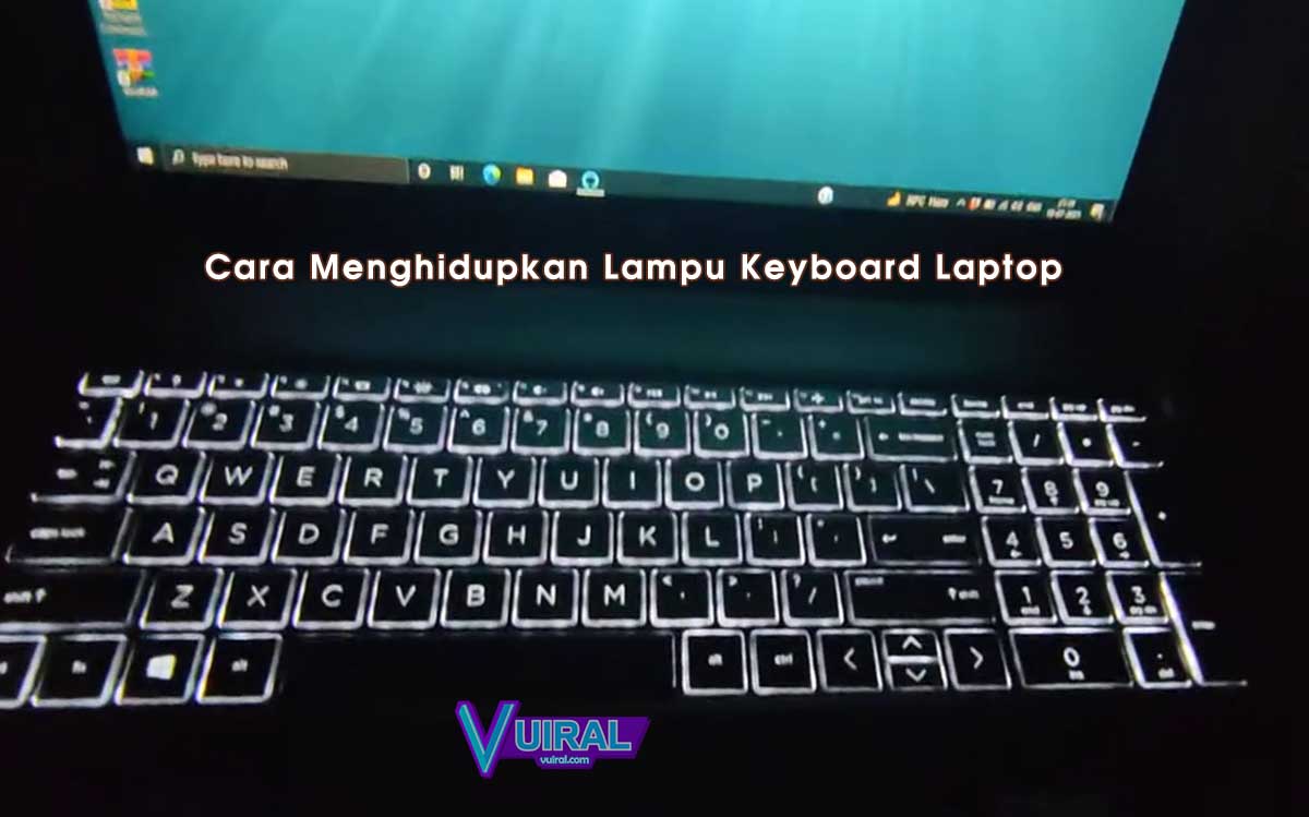 Cara menghidupkan lampu keyboard laptop asus